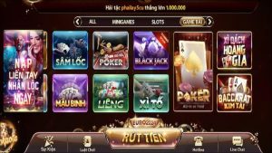 Top các Game đánh bài rút tiền atm hot nhất